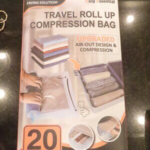 NEW 20 Compression PACKING Bags for Travelr Bags No Vacuum Needed